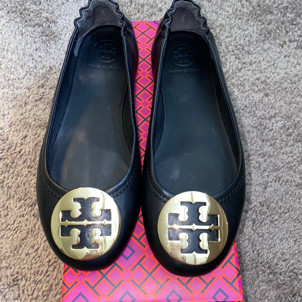 Tory Burch ballet flats.